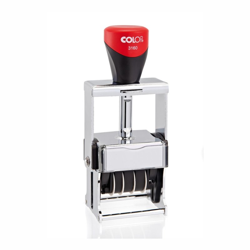 Colop Metallstempel Expert Line 3160 Dater - 41mm x 24mm mit Platte