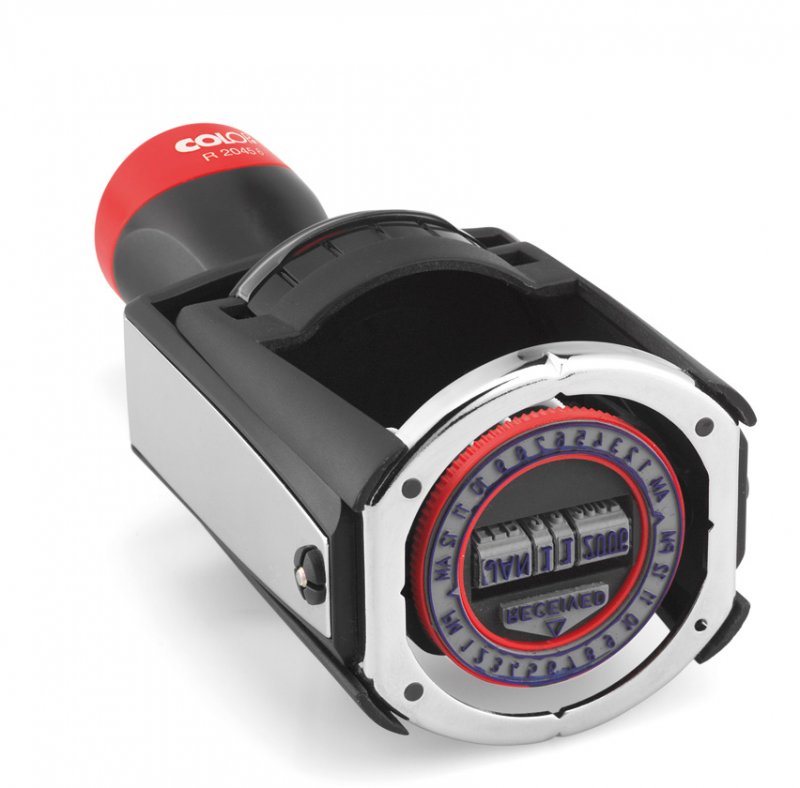 Colop Classic Line R2045 UZ - Uhrzeitstempel 45mm rund mit Platte