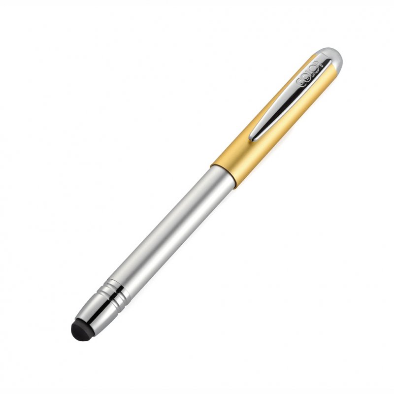 Colop Pen Stamp Alu Magnet und Touch Stempelkugelschreiber - ohne Platte - champagne