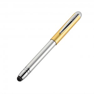 Colop Pen Stamp Alu Magnet und Touch Stempelkugelschreiber - mit Platte - champagne