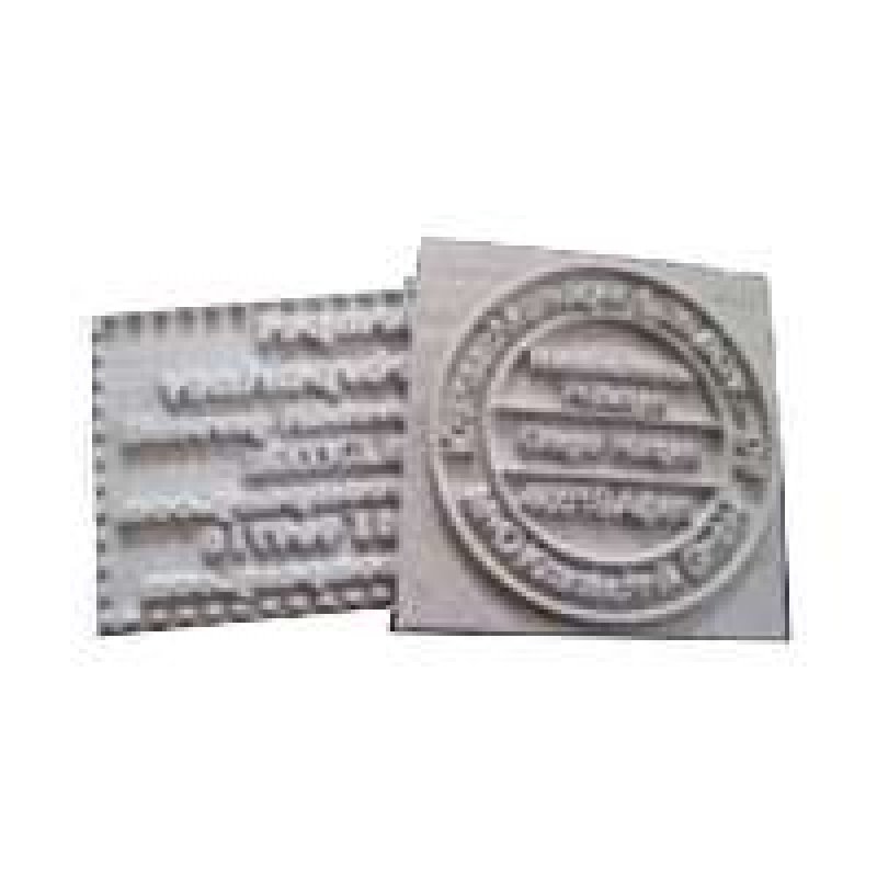 colop Pocket Stamp Q 25 - Textplatte 25mm x 25mm